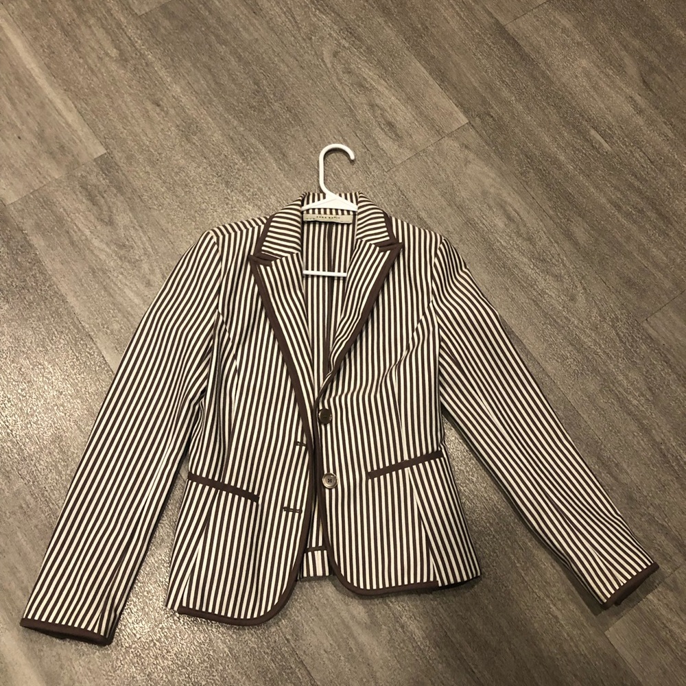 Zara stripped blazer S
